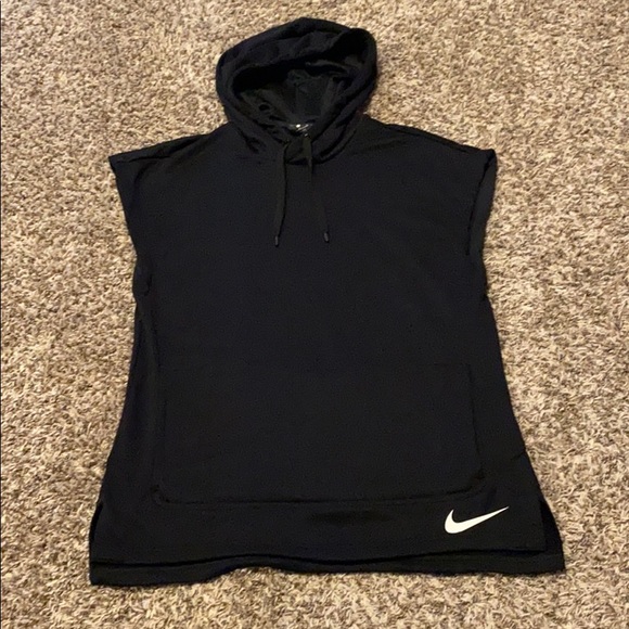 nike lightweight sleeveless hoodie